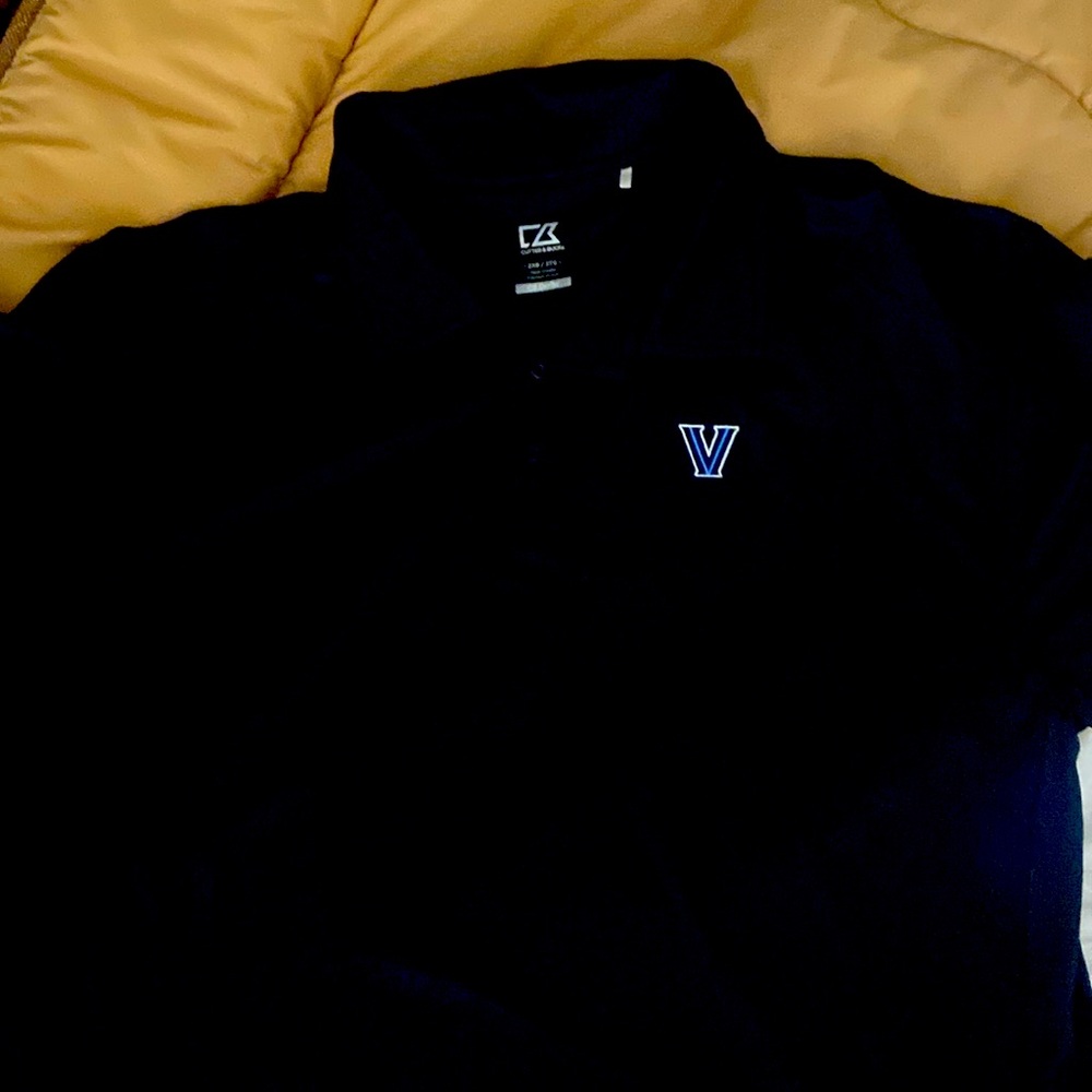 Cutter Buck XXL short sleeve polo. 
Villanova university